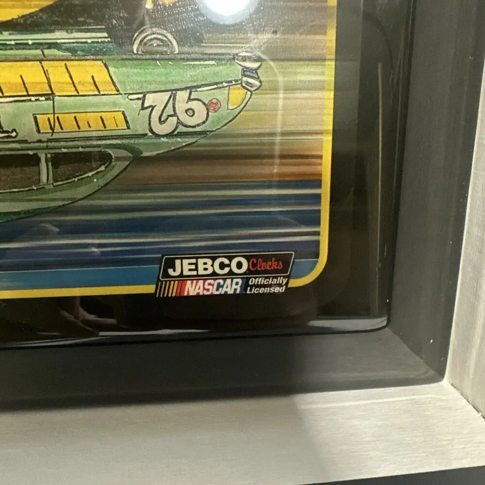 NRFB Jebco NASCAR Clock Sam Bass 1998 Limited Edition 372/5000 NIB Racing Cars